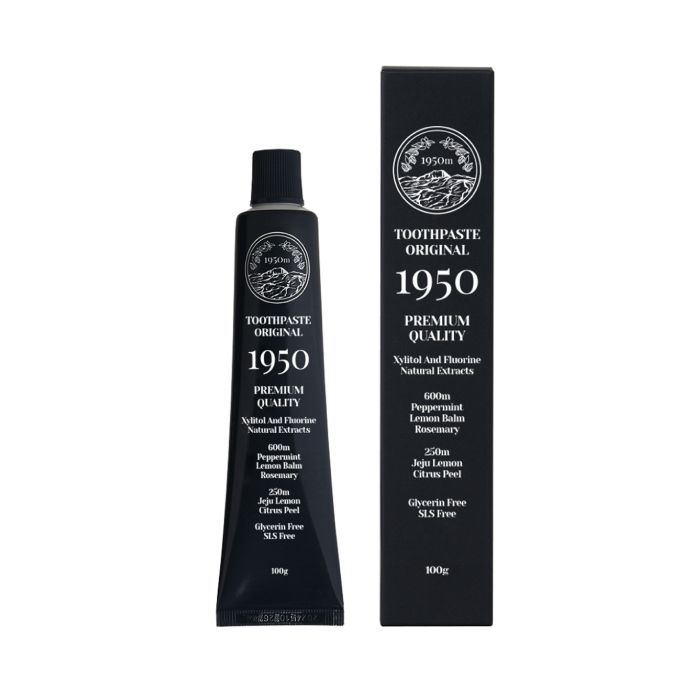 Black Citrus Toothpaste 1950 Jeju 100G-