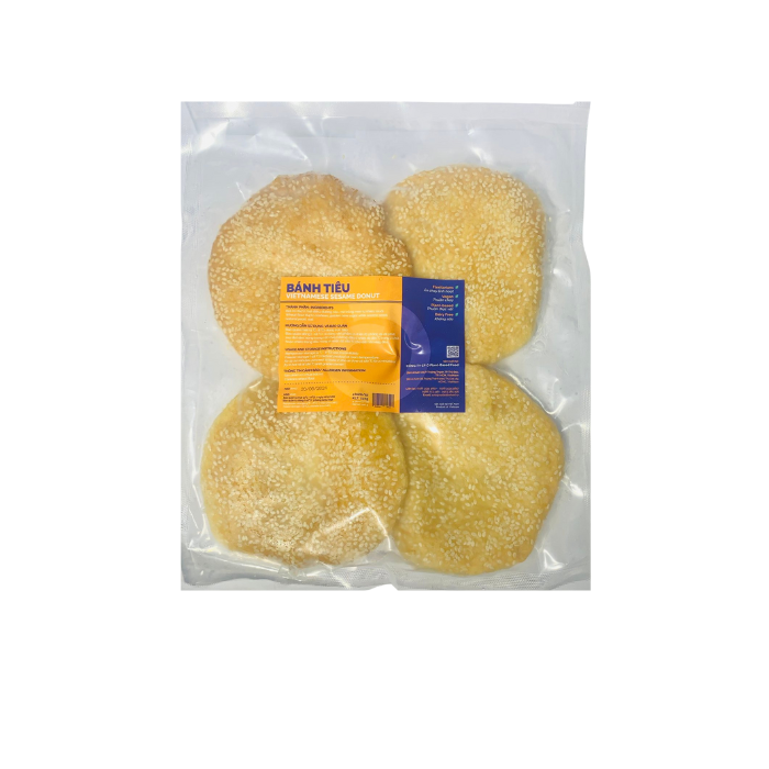 Frozen Vnese Donuts Sesame O Plant Based 240G-