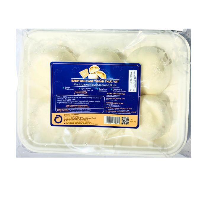 Frozen Buns Custard O Plant Based 270G-