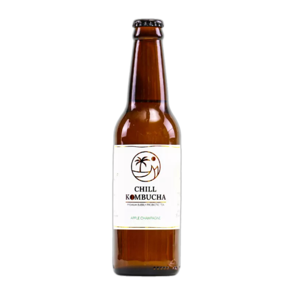 Trà Lên Men Vị Táo Chill Kombucha 330Ml