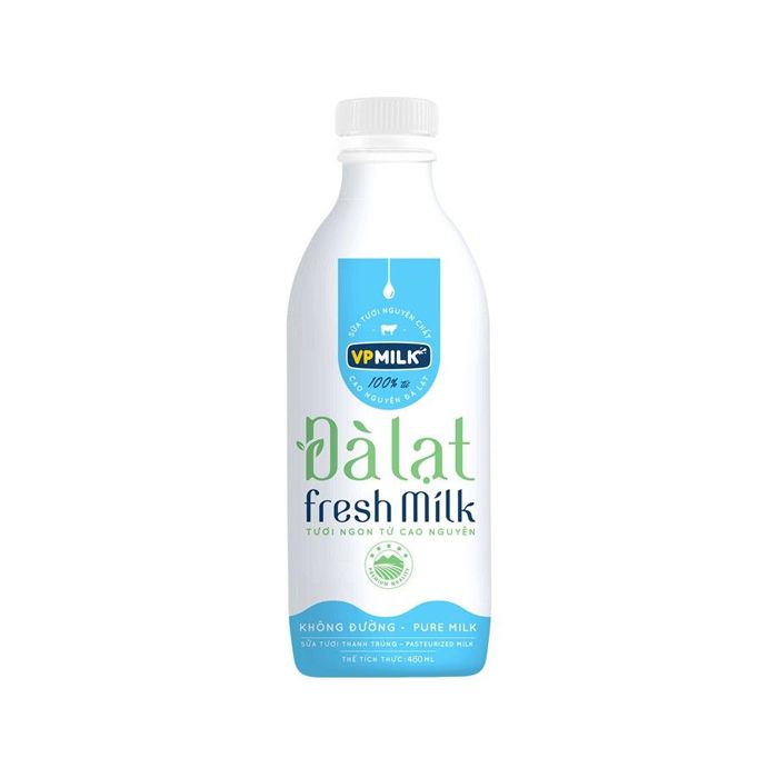 Pasteurized Fresh Milk Vpmilk 950Ml-