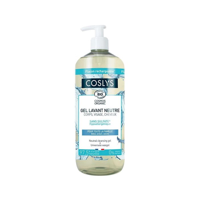 Org Shower Gel For Sensitive Skin Coslys 1L-