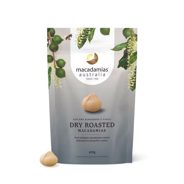 Hạt Macca Rang Maccadamias Australia 110G
