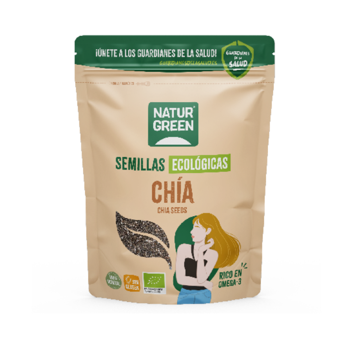 Hạt Chia Hữu Cơ Naturgreen 200G-