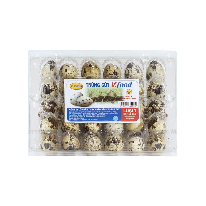 Quail Egg Vfood 30Pcs-