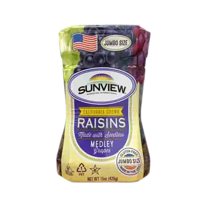 Dried Raisins Mixed Sunview 425G-