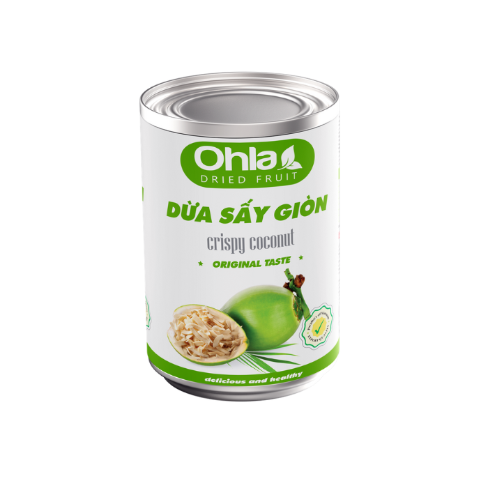 Dừa Sấy Giòn Ohla 120G-