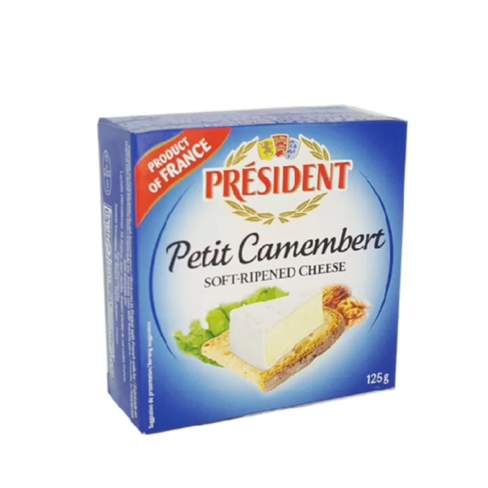 Phô Mai Mềm Ủ Chín Petit Camembert President 125G-