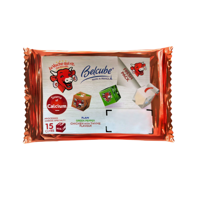 Phô Mai Vuông Snack Con Bò Cười 78G-