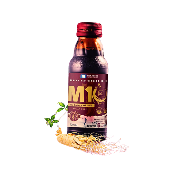 Thức Uống Chiết Xuất Từ Hồng Sâm Hàn Quốc M10 Metfoods 100Ml