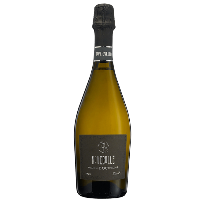 Rượu Vang Nổ Tavernello Novebolle Romagna Spumante Extra Dry 11.5% Caviro 750Ml-