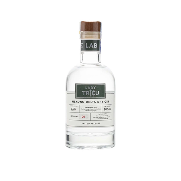 Rượu Gin Lab Mekong Lady Trieu 200Ml