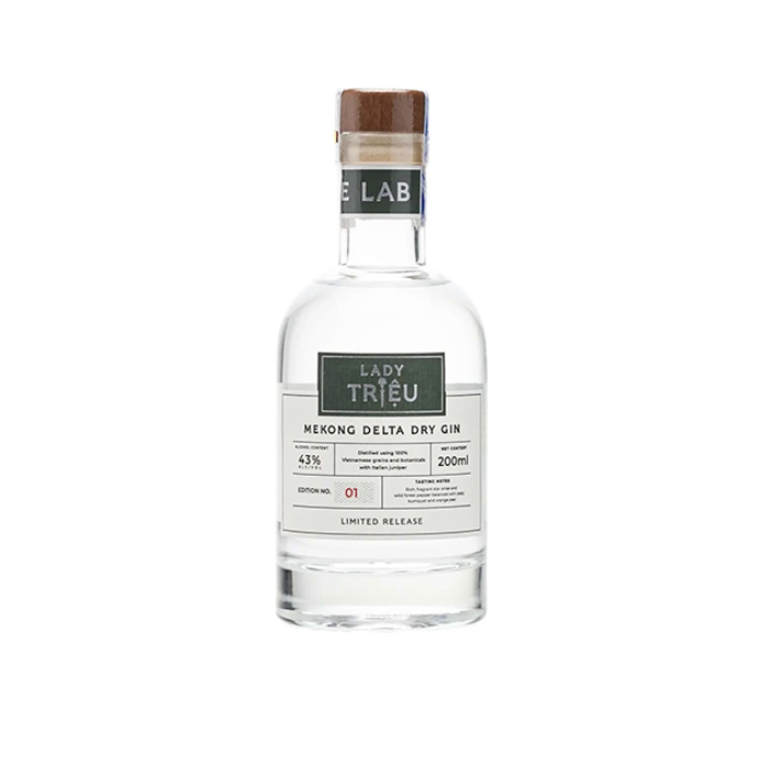 Rượu Gin Lab Mekong Lady Trieu 200Ml-