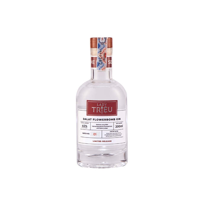 Gin Dalat Flower Lady Trieu 200Ml-