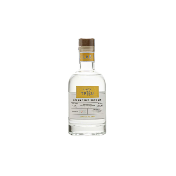 Rượu Gin Hoi An Spice Road Lady Trieu 200Ml