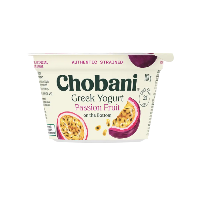 Sữa Chua Hy Lạp Hương Chanh Dây Chobani 160G-
