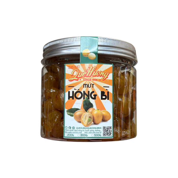 Mứt Hồng Bì Quế Hương 300G-