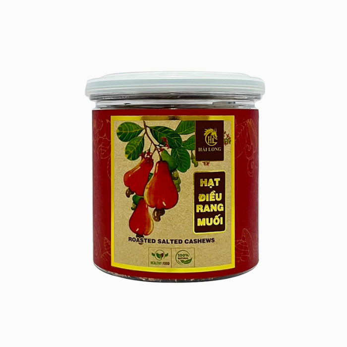 Roasted Cashew Salt Unpeeled Hai Long 160G-