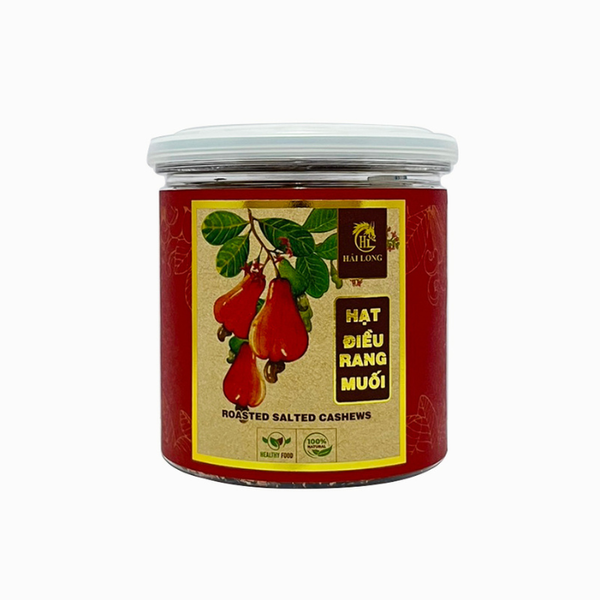 Hạt Điều Rang Muối Vỏ Lụa Hải Long 160G