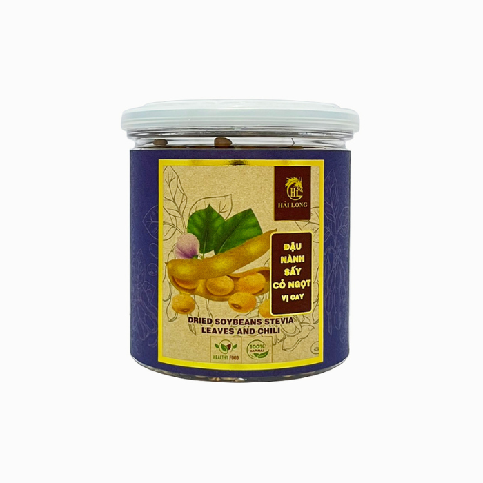 Đậu Nành Rang Cỏ Ngọt Vị Cay Hải Long 160G-