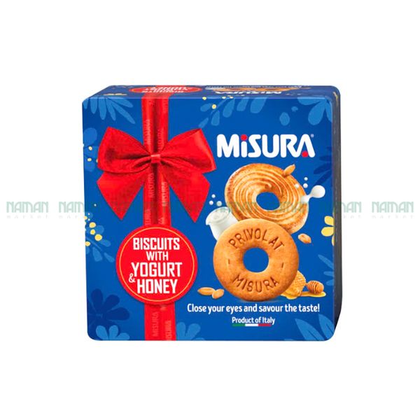 Hộp Bánh Qui Mật Ong Và Sữa Chua Misura 199.8G (Hp)