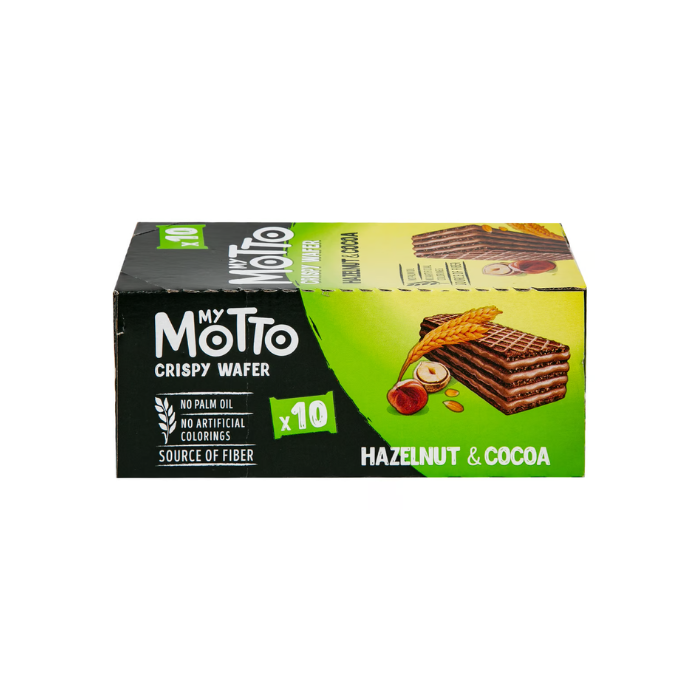 Bánh Xốp Giòn Nhân Hạt Phỉ My Motto 300G-