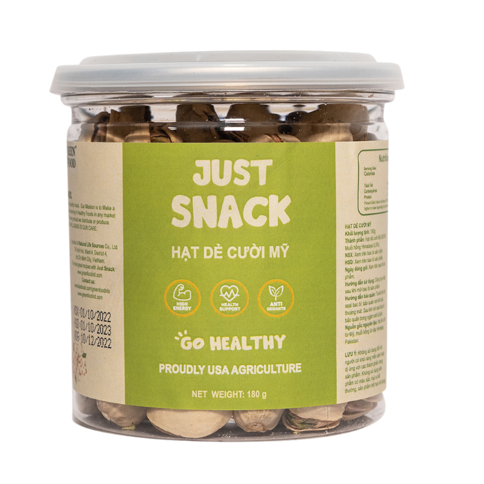 Pistachio Just Snack 180G-