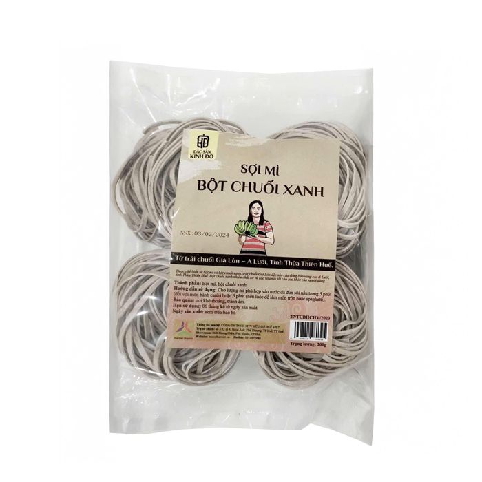 Mì Bột Chuối Xanh Huế Việt 200G-