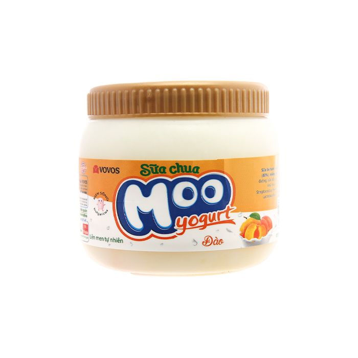 Sữa Chua Đào Moo 180G-