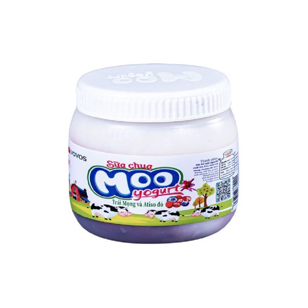 Sữa Chua Trái Mọng Và Bụp Giấm Moo 180G