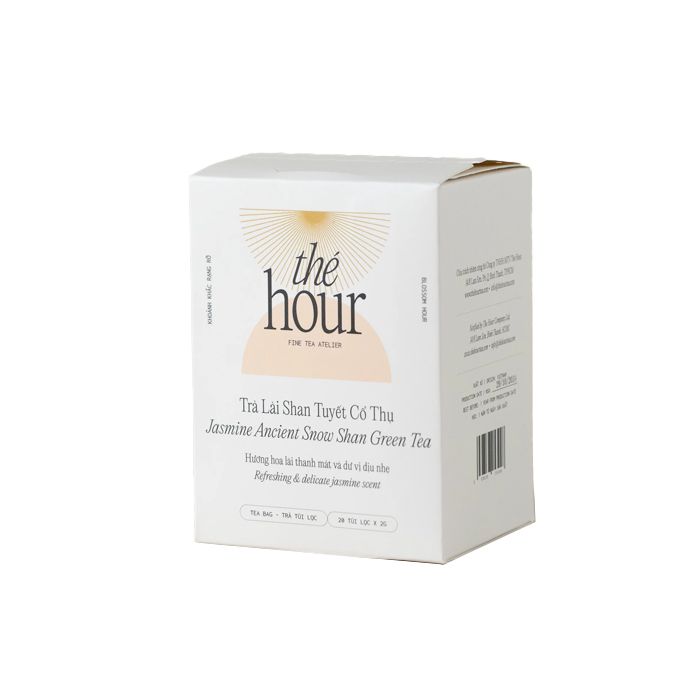 Trà Lài Shan Tuyết Cổ Thụ The Hour 20 Túi Lọc-