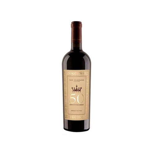 Rượu Vang Đỏ 50 Aniversary Vino Rosso D'Italia San Marzano 750Ml