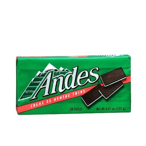 Creme Menthel Chocolate Andes 132G- Creme Menthel Chocolate Andes 132G