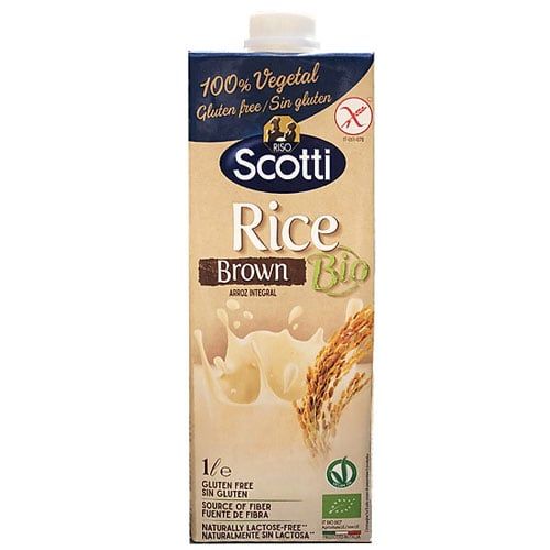 Brown Rice Milk Riso Scotti 1L-