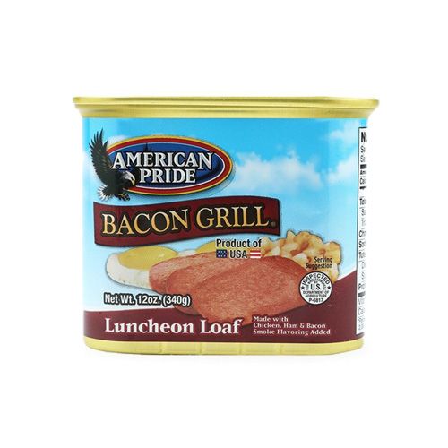 Bacon Grill Luncheon Loaf American Pride 340G- 