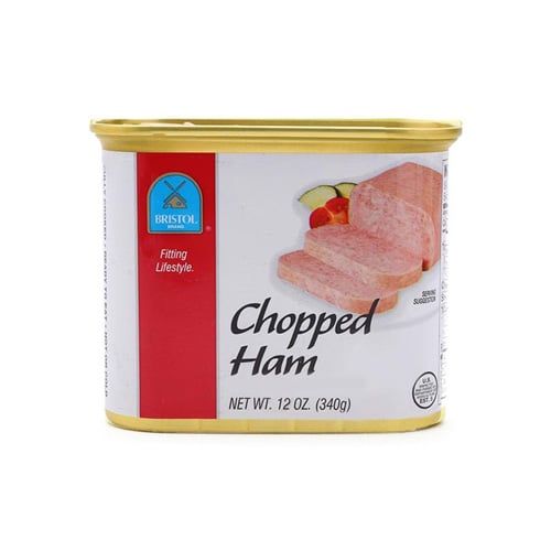 Thịt Hộp Xắt Nhỏ Bristol 340G