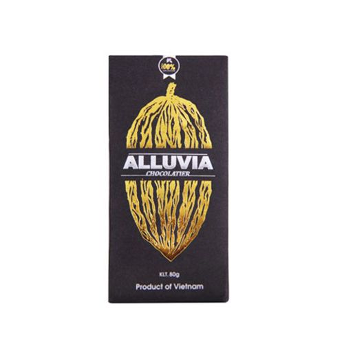 Dark Chocolate 100% Alluvia 80G- Dark Chocolate 100% Alluvia 80G