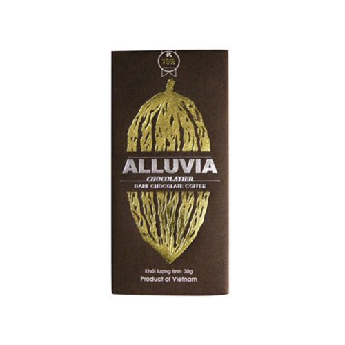 Dark Chocolatewith Coffee 70% Alluvia 30G-