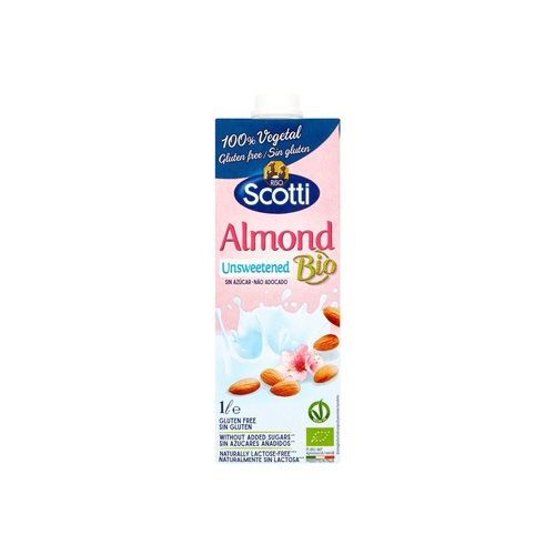 Unsweetened Almond Milk Riso Scotti 1L- Unsweetened Almond Milk Riso Scotti 1L