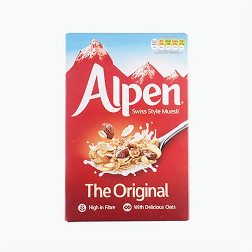 Ngũ Cốc Thuỵ Sĩ Nguyên Bản Muesli Alpen 375G- Ngũ Cốc Thuỵ Sĩ Nguyên Bản Muesli Alpen 375G