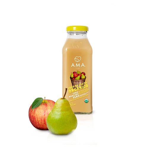 Nước Ép Trái Cây Vị Táo Lê Ama Time 300Ml
