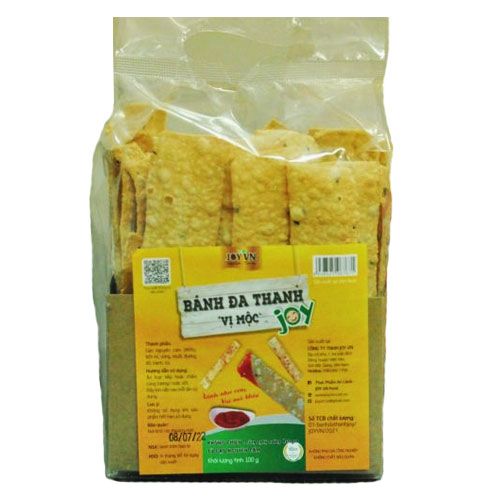 Bánh Tráng Dạng Thanh Nướng Sẵn Vị Tự Nhiên Joy Vn 100G- 