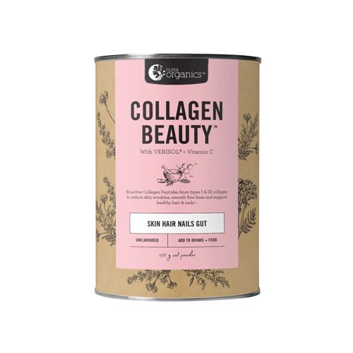 Collagen Beauty With Verisol & Vitamin C Nutra Organics 225G- Collagen Beauty With Verisol & Vitamin C Nutra Organics 225G (Cons)