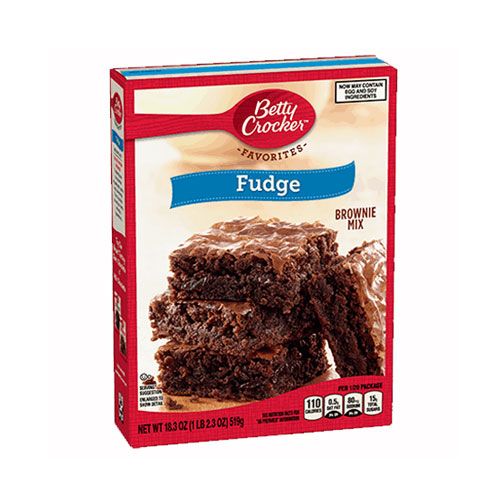 Bột Làm Bánh Fudge Brownie Betty Crocker 519G- 