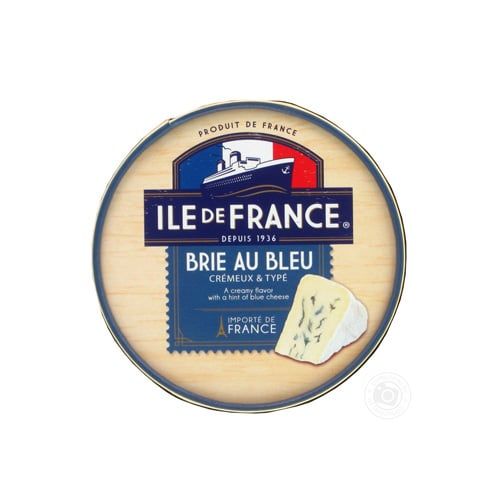Phô Mai Ille De France Brie Au Bleu 125G- Phô Mai Ille De France Brie Au Bleu 125G