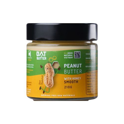 Peanut Butter With Honey Crunchy Dat Butter 210G- 