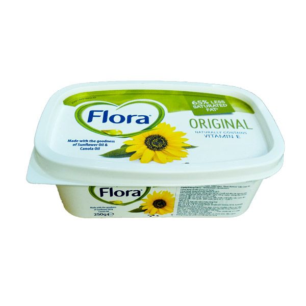 Bơ Thực Vật Flora 250G- 