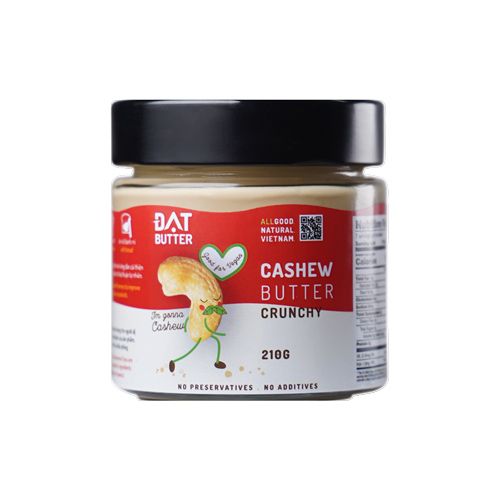 Bơ Hạt Điều Còn Hạt Dat Butter 210G- 