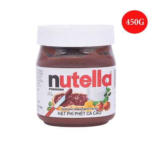 Bơ Hạt Phỉ Phết Nutella 450G- Bơ Hạt Phỉ Phết Nutella 450G