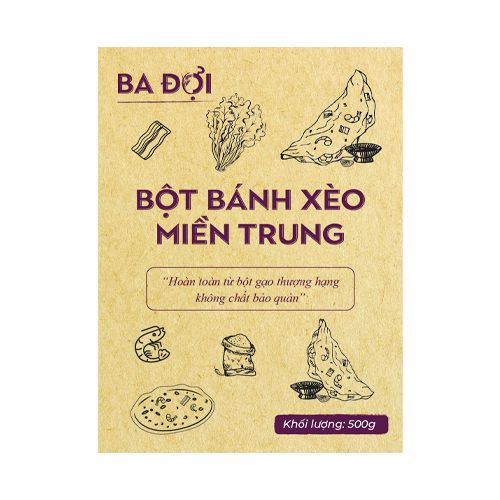 Vietnamese Pancake Mix Ba Đợi 500G- 